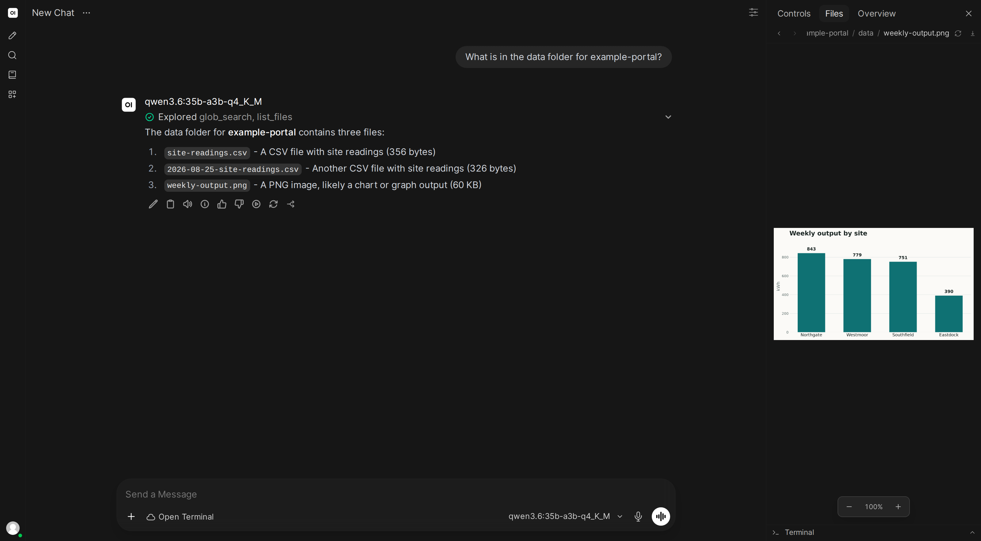 File browser displaying an image preview