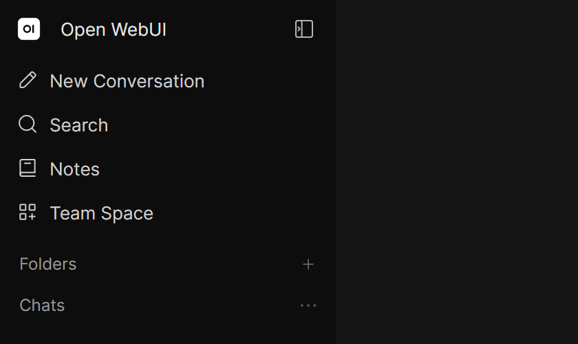 The sidebar showing the replaced labels
