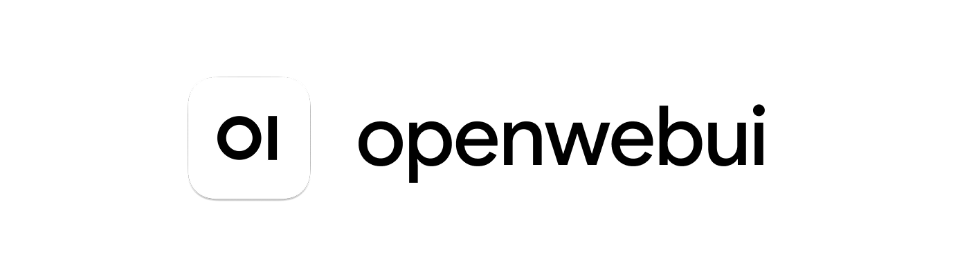 Open WebUI horizontal logo
